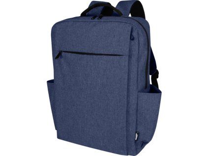 RPET batoh na notebook LIBRA , heather navy (Farba heather navy)
