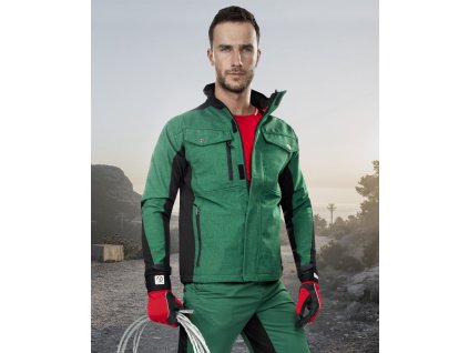 ARDON®PRE100 soft. bunda zeleno-čierna S (Varianta S)