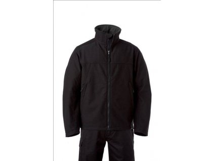 Heavy Duty Workwear Softshell Jacket , Black, XXL (Farba Black, Velkost XXL)