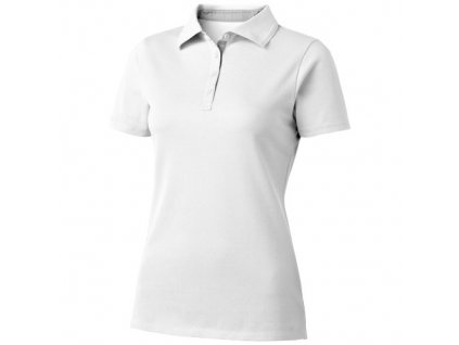 SLAZENGER•HACKER LADIES POLO•220 g/m2•100% bavlna , White,Grey, S (Farba White,Grey, Velkost S)