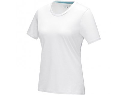 Azurite short sleeve women’s GOTS organic t-shirt , white, XS