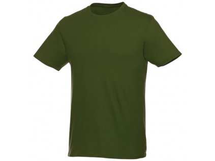 HEROS men´s t-shirt , army green, XS (Farba army green, Velkost XS)