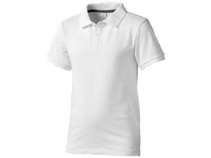 CALGARY kids polo , white, 140 (Farba white, Velkost 140)