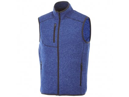 FONTAINE knit bodywarmer , heather blue, M (Farba heather blue, Velkost M)