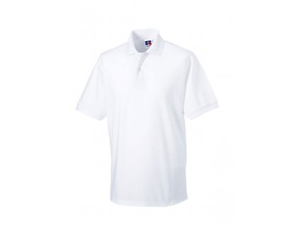 Hardwearing Polycotton Polo , white, XS