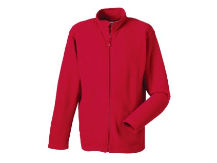 Men`s Full Zip Microfleece , classic red, XXL (Farba classic red, Velkost XXL)