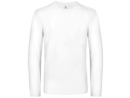 T-Shirt #E190 Long Sleeve / Unisex , white, S