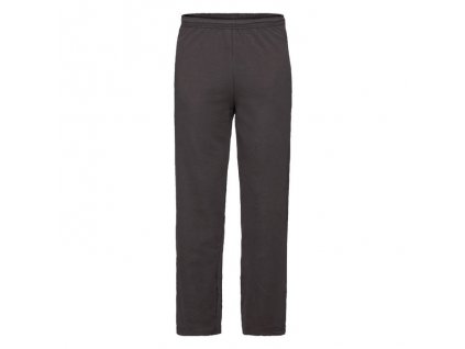 Lightweight Open Hem Jog Pants , Black, S
