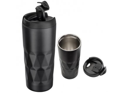 Nerezová termoska (500 ml) , Black (Farba Black)