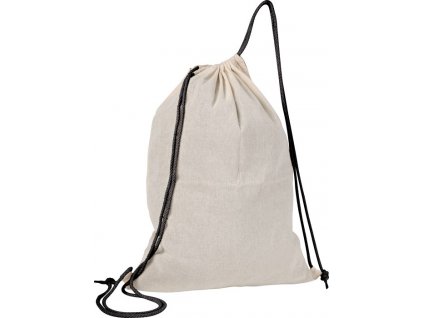 Bavlnené vrecúško (140 g/m2) , Black (Farba Black)