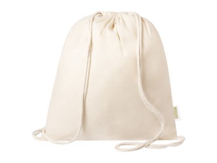 Vrecúško z organickej bavlny (120 g/m2) , Beige (Farba Beige)