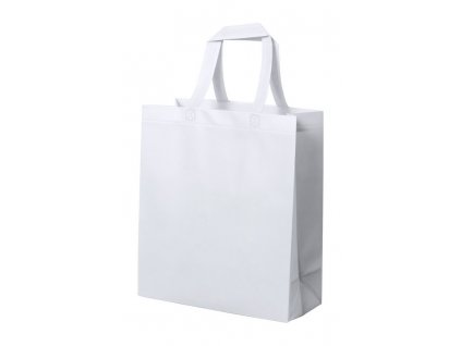 Laminovaná taška z netkanej textílie (100 g/m2) , white (Farba white)