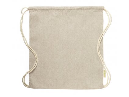 Vrecúško z recyklovanej bavlny (120 g/m2) , Beige (Farba Beige)