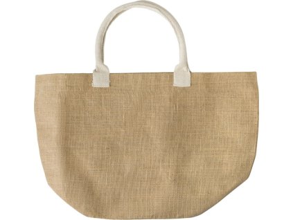 Jutová taška , Beige (Farba Beige)