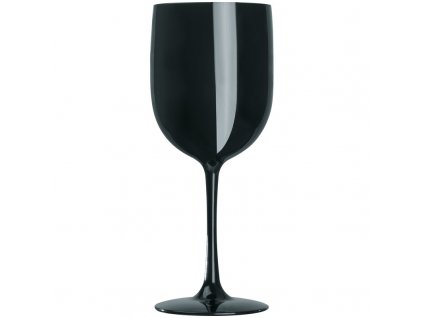 Plastový pohár na šampanské (450 ml) , Black (Farba Black)