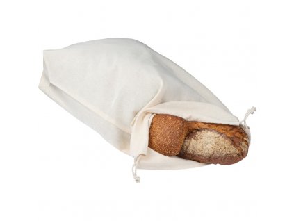 Bavlnené vrecúško na pečivo , white (Farba white)