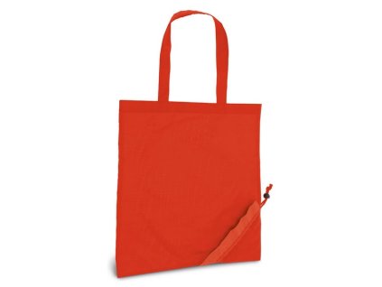 Skladacia taška zo 190T polyesteru , Red (Farba Red)