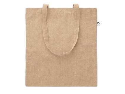 Taška z recyklovaného polyesteru (140 g/m2) , Beige (Farba Blue)