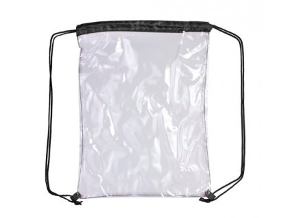 Priehľadné PVC vrecúško , Black (Farba Black)