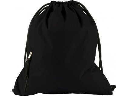 Vrecúško zo 190T pongee polyesteru , Black (Farba Black)