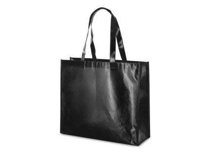Laminovaná taška z netkanej textílie (110 g/m2) , Black (Farba Black)