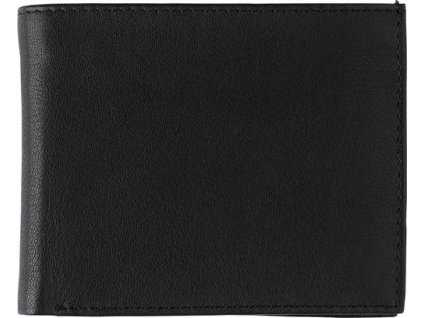 Kožená RFID peňaženka , Black (Farba Black)