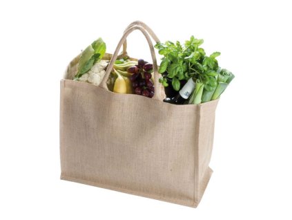 Jutová taška (330 g/m2) , Brown (Farba Brown)