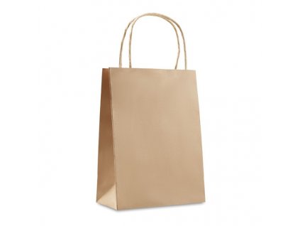 Malá darčeková taška , Beige (Farba Beige)