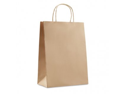 Veľká darčeková taška , Beige (Farba Beige)