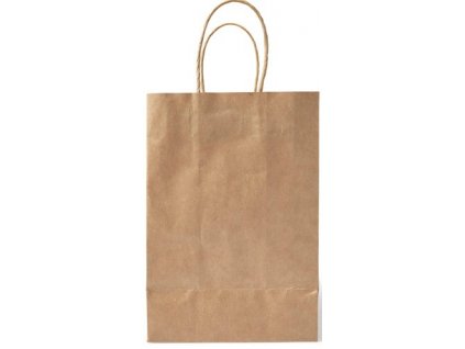 Papierová taška , Brown (Farba Brown)