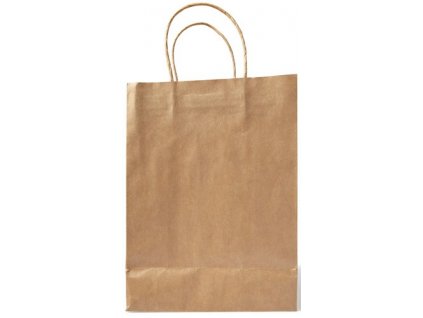 Papierová taška , Brown (Farba Brown)