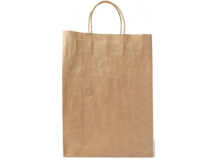 Papierová taška , Brown (Farba Brown)