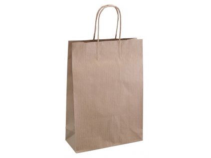 Darčeková papierová taška , natural, L (Farba natural, L)
