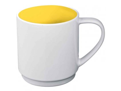 Keramický hrnček 300 ml , Yellow (Farba Yellow)