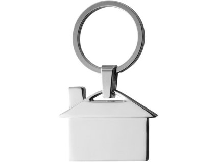 Kľúčenka v tvare domčeka , Silver (Farba Silver)