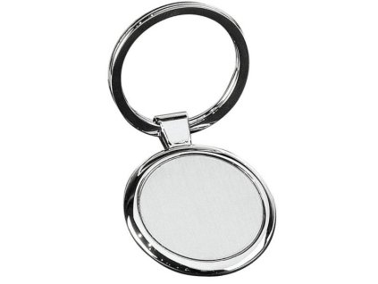 Kľúčenka v tvare kruhu , Grey (Farba Grey)