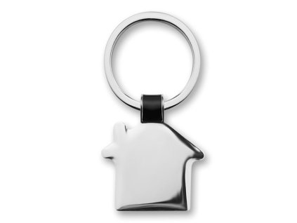 Kľúčenka v tvare domčeka , Black (Farba Black)
