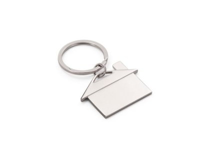 Kľúčenka v tvare domčeka , Silver (Farba Silver)