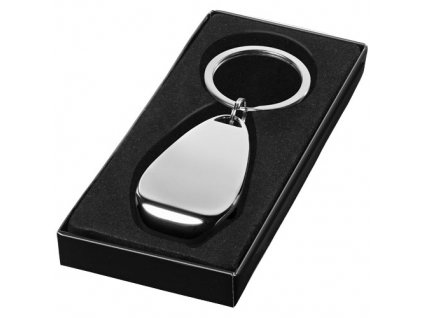 Kľúčenka s otváračom fliaš , Silver (Farba Silver)