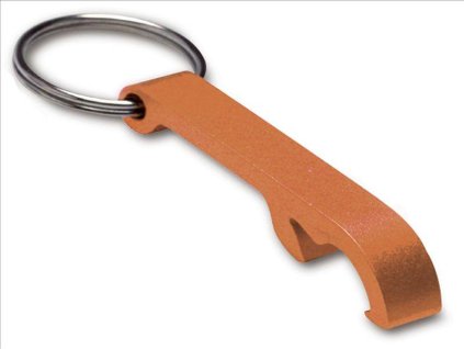 Kľúčenka s otváračom fliaš , Orange (Farba Orange)