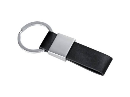 Kľúčenka s PU popruhom , Grey (Farba Grey)