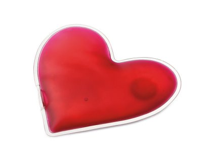 Ohrievací vankúšik - srdiečko , Red (Farba Red)