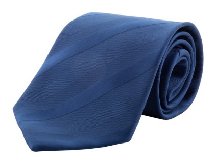 Kravata z mikrovlákna s pruhovaným vzorom , Blue