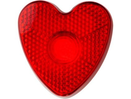 Výstražné svietidlo v tvare srdca , Red (Farba Red)