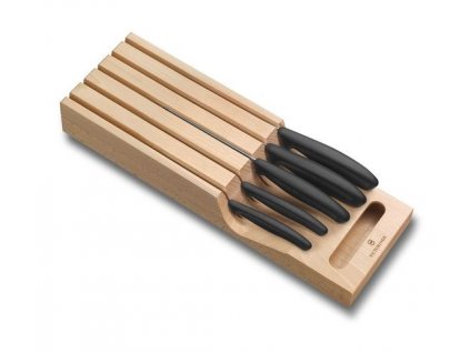 Sada nožov , black/wood (Farba black/wood)