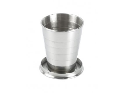 Skladací pohárik, 70ml , Silver (Farba Silver)