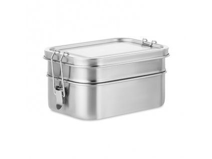 Obedový nerezový box, 1200ml , matt silver (Farba matt silver)