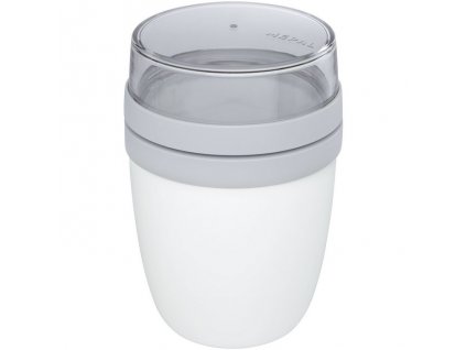 Nádoba na jedlo 500+200 ml , white (Farba white)