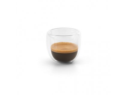 2-dielna kávová sada (90 ml) , transparent