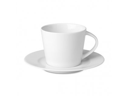 Šálka s podšálkou (160 ml) , white (Farba white)